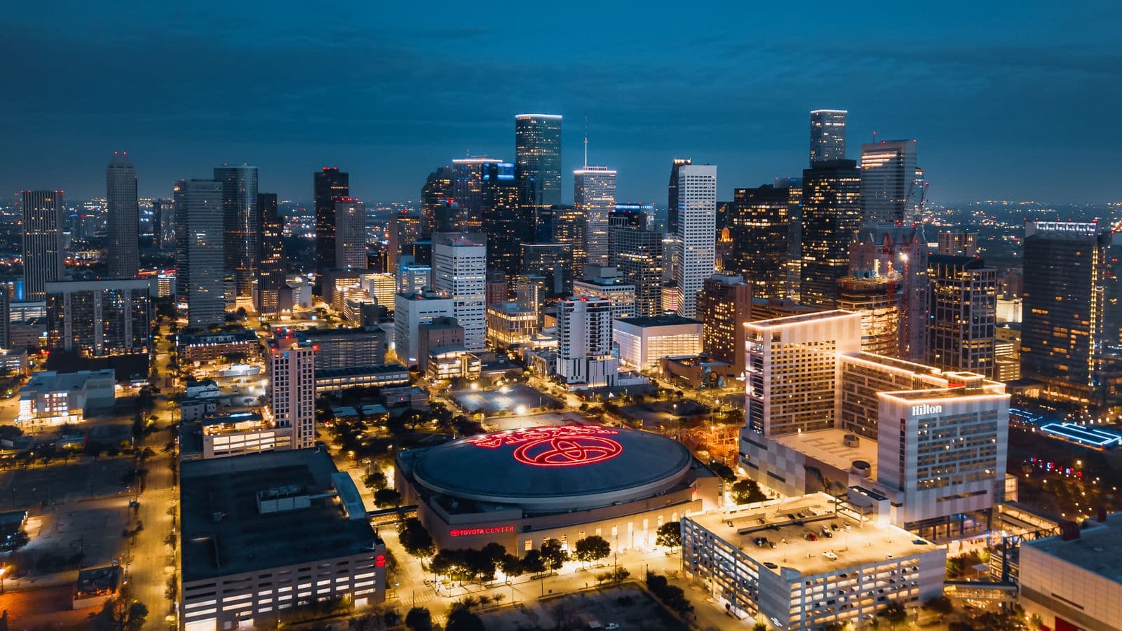 Houston downtown skyline